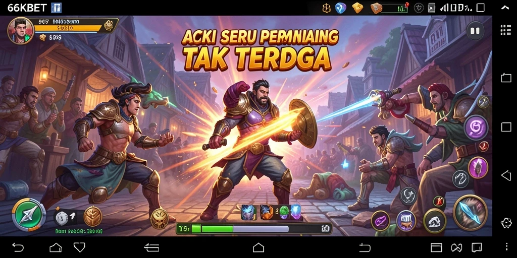 Gameplay seru dan menegangkan dari 66KBET.