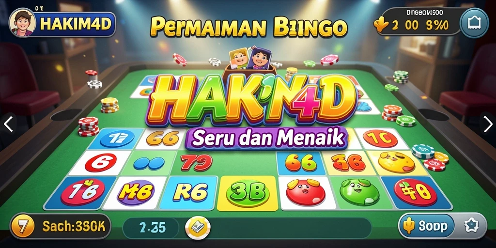 Gameplay HAKIM4D yang menarik dan interaktif.