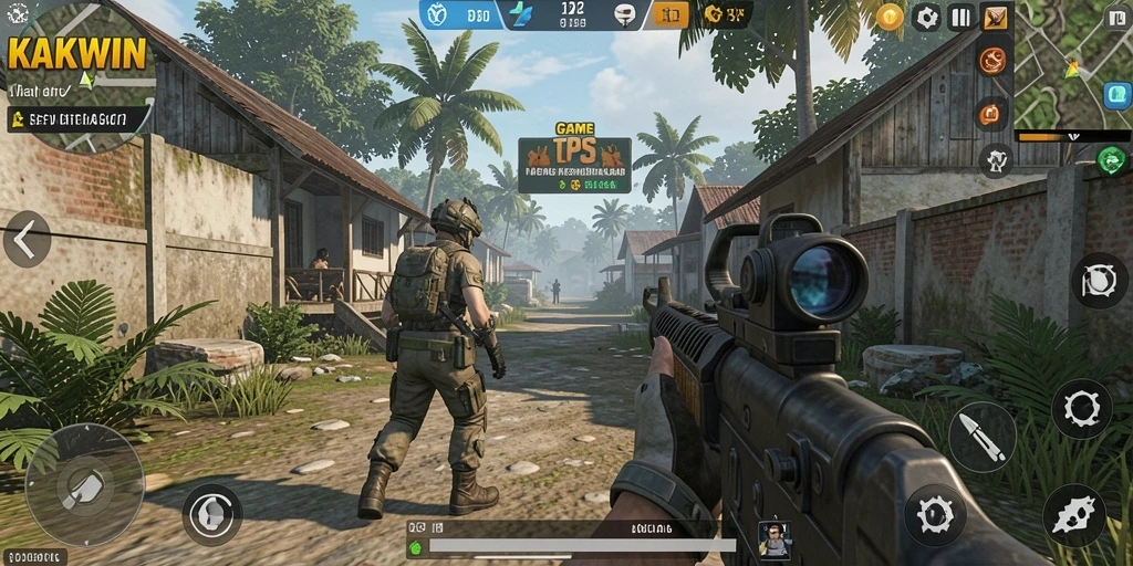 Gameplay KAKWIN yang mendebarkan dan penuh strategi.