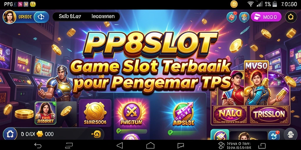 Tampilan gameplay menarik dari PP8SLOT dengan berbagai fitur slot.