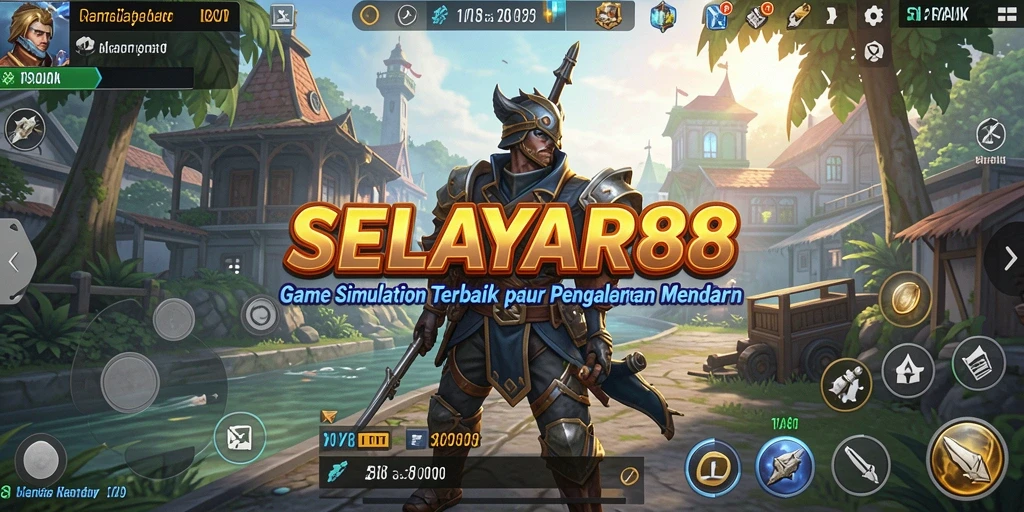 Tampilan gameplay mendebarkan dari SELAYAR88 yang mengajak pemain untuk berpetualang.