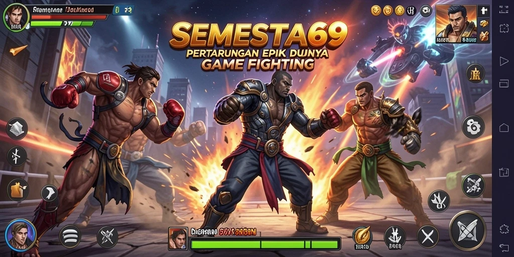 Tampilan seru dari pertarungan sengit di SEMESTA69.