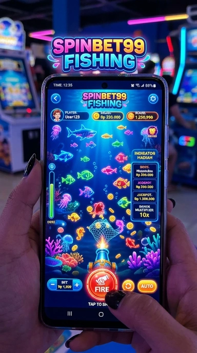 Tampilan utama aplikasi spinbet99 dengan navigasi yang mudah.